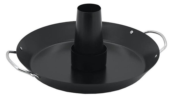 Grilovací stojan s pánví na kuře 30 cm