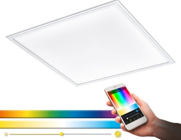 Eglo 33204 - LED RGBW Stmívatelné svítidlo SALOBRENA-C LED/34W/230V + DO