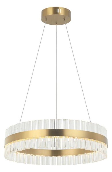 Zambelis 22039 - LED Stmívatelný lustr na lanku LED/56W/230V zlatá