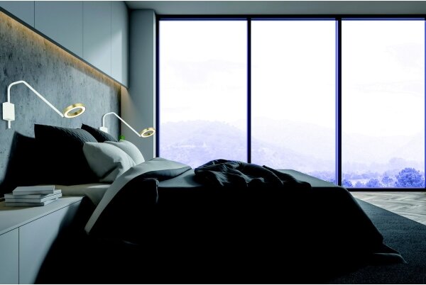 Zambelis 22043 - LED Stmívatelné nástěnné svítidlo LED/7W/230V bílá