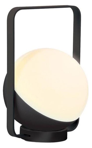 Zambelis E233 - LED Stmívatelná venkovní lampa LED/1,5W/3,7V 2600 mAh IP44 černá