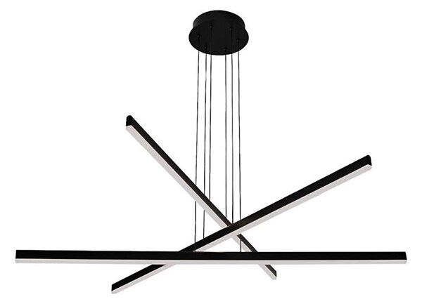 Zambelis 1947 - LED Stmívatelný lustr na lanku LED/48W/230V černá