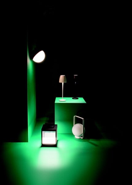 Zambelis E233 - LED Stmívatelná venkovní lampa LED/1,5W/3,7V 2600 mAh IP44 černá