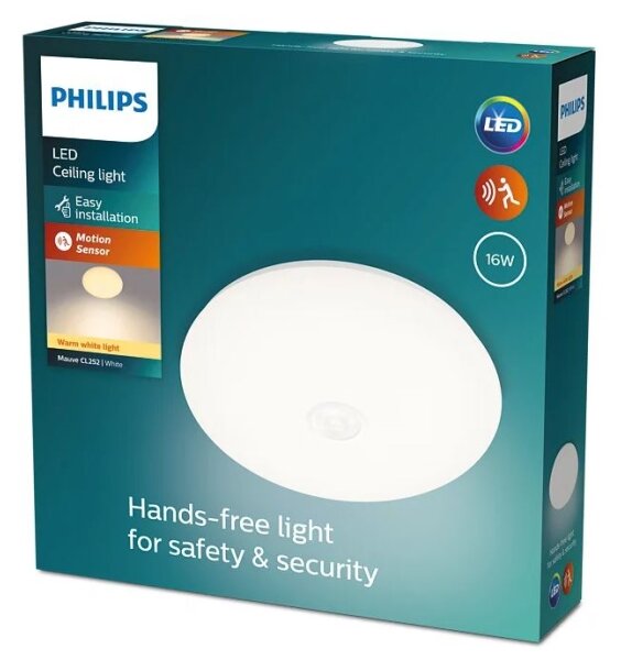 Philips - LED Stropní svítidlo se senzorem MAUVE LED/16W/230V