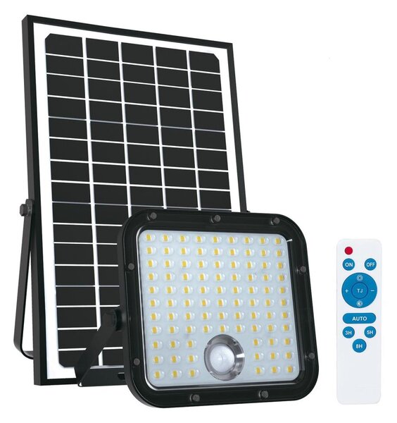 Venkovní solární reflektor se senzorem LED/30W/6,4V 4000K IP65 + DO