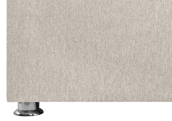 ČALOUNĚNÁ POSTEL, 140/200 cm, přírodní barvy MID.YOU - Postele s úložným prostorem, Online Only