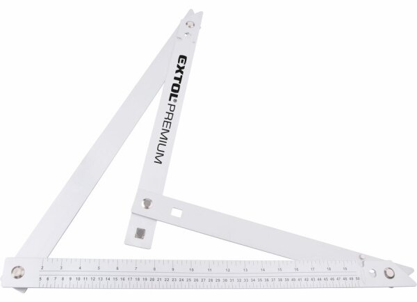 Extol Premium - Stavařský skládací úhelník 600 mm