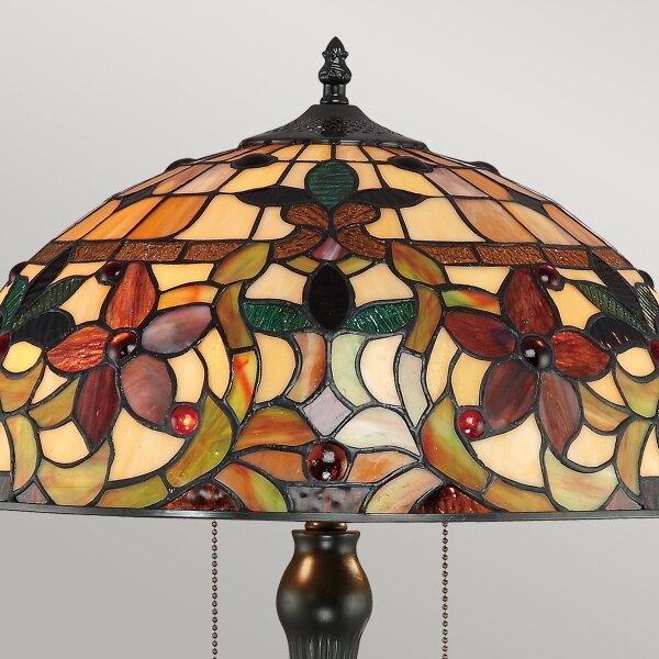 Quoizel QZ-KAMI-TL - Stolní lampa KAMI 2xE27/60W/230V