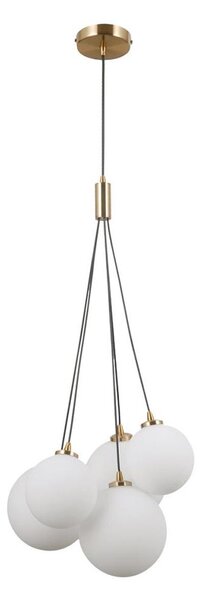 ITALUX PND-54456-5-HB - Lustr na lanku PERLOS 5xG9/5W/230V