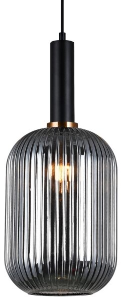 ITALUX PND-5588-1L-BK+SG - Lustr na lanku ANTIOLA 1xE27/40W/230V černá