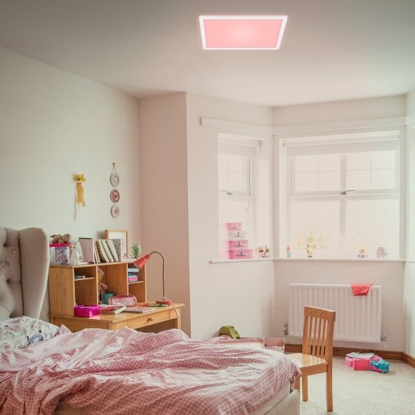Briloner 7090-416 - LED RGBW Stmívatelné stropní svítidlo SLIM LED/15W/230V + DO