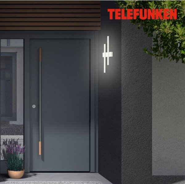 Telefunken 313206TF - LED Venkovní nástěnné svítidlo 2xLED/8W/230V IP44