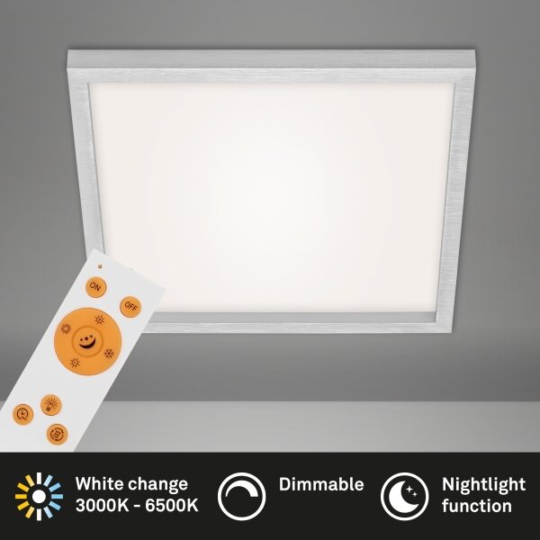Briloner 7371-014 - LED Stmívatelné stropní svítidlo LED/24W/230V 3000-6500K+ DO