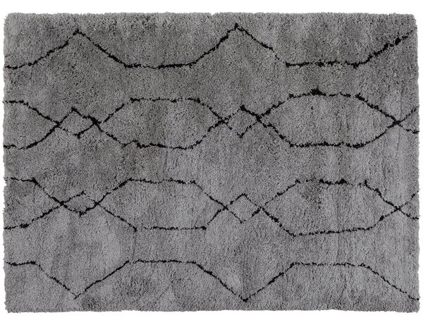 NEW DECOR koberec šedá 200x300cm WOOOD