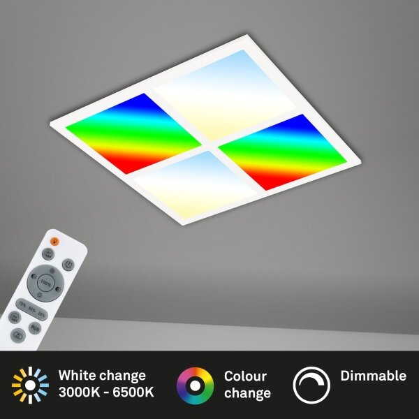 Briloner 7387-016 - LED RGBW Stmívatelné stropní svítidlo LED/24W/230V + DO