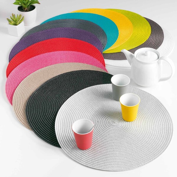 Plastové prostírání ø 35 cm Zebulon – douceur d'intérieur