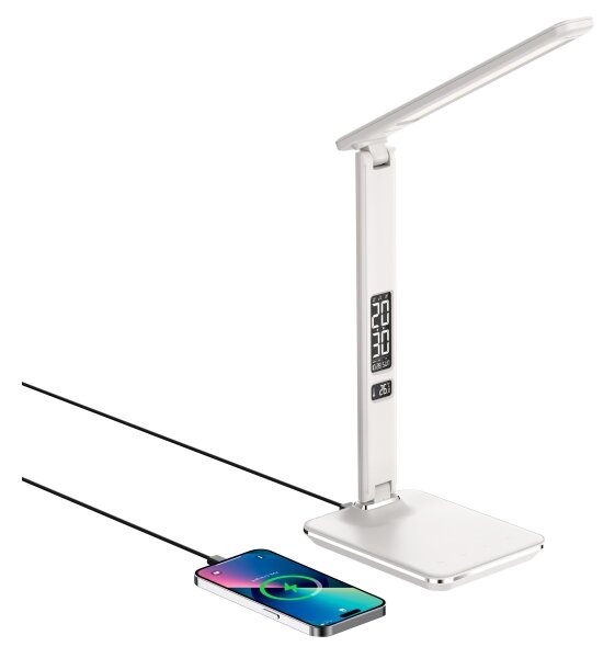 Brilagi- LED Stmívatelná lampa s bezdrátovým nabíjením REGINA LED/8,5W/230V bílá