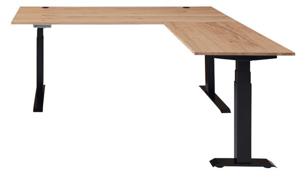 ROHOVÝ PSACÍ STŮL, dub artisan, 185/177/64-129 cm P & B - Online Only psací stoly, Online Only