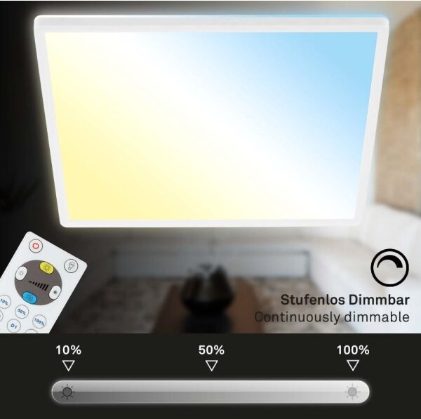 Briloner 7082-016 - LED Stmívatelné svítidlo SLIM LED/22W/230V 2700-6500K + DO