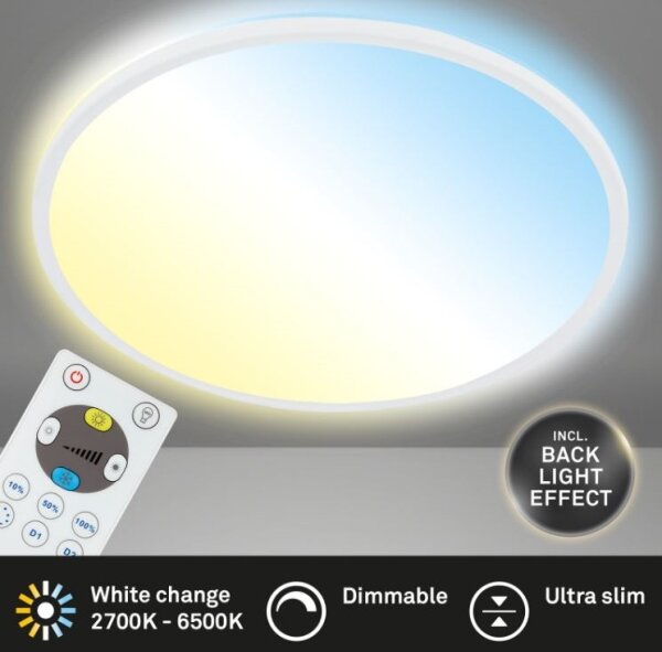 Briloner 7079-016 - LED Stmívatelné svítidlo SLIM LED/18W/230V 2700-6500K + DO