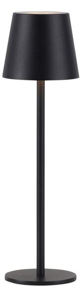 Leuchten Direkt19250-18-LED Venkovní nabíjecí lampa EURIA LED/3W/5V IP54 černá