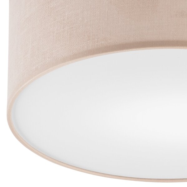 Brilagi - LED Stropní svítidlo BELLADONNA 1xE27/15W/230V pr. 30 cm béžová/dub