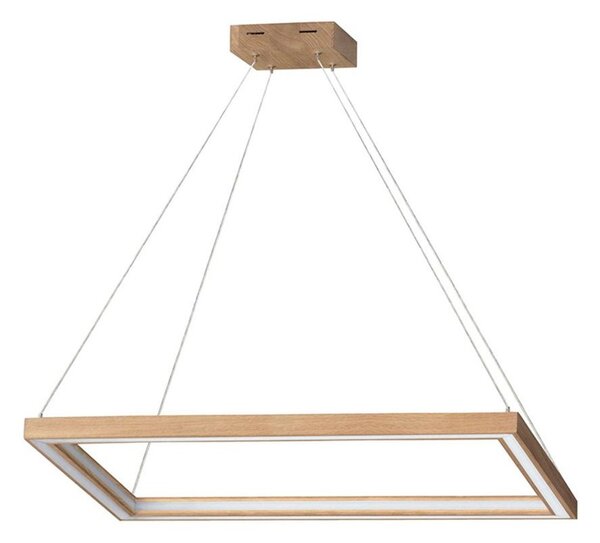 Spot-Light 1027402300000-LED Stmívatelný lustr na lanku LEGNO 2xLED/33W/230V dub