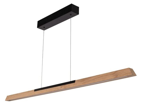 Spot-Light 1017401600000-LED Stmívatelný lustr na lanku JONAS LED/16,5W/230V dub