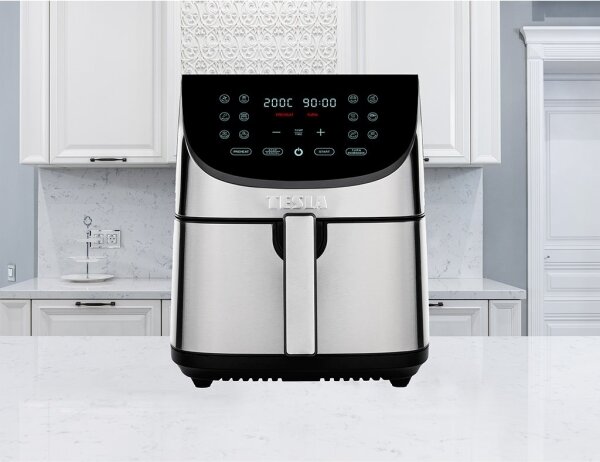 TESLA Electronics AirCook- Multifunkční dig. horkovzdušná fritéza 8 l 1700W/230V