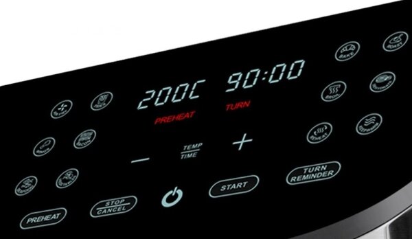 TESLA Electronics AirCook- Multifunkční dig. horkovzdušná fritéza 8 l 1700W/230V