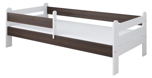 BabyBeds Dětská postel RYSIO Velikost postele: 180x80 cm, Barevné provedení: Ořech, Úložný prostor: Ne, bez úložného prostoru