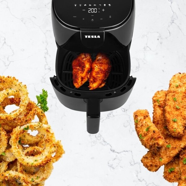 TESLA Electronics AirCook- Multifunkční dig. horkovzdušná fritéza 4 l 1500W/230V