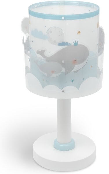 Dalber 61171T - Dětská lampička WHALE DREAMS 1xE14/8W/230V modrá