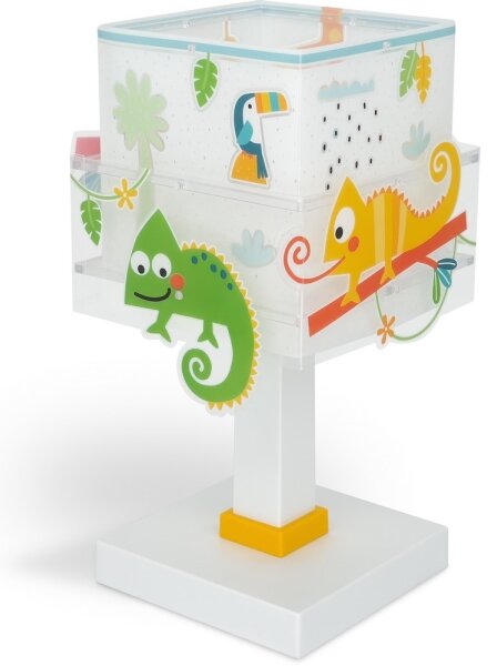 Dalber 63311 - Dětská lampička HAPPY JUNGLE 1xE14/8W/230V