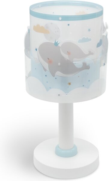 Dalber 61171T - Dětská lampička WHALE DREAMS 1xE14/8W/230V modrá