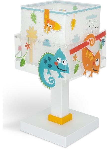 Dalber 63311 - Dětská lampička HAPPY JUNGLE 1xE14/8W/230V