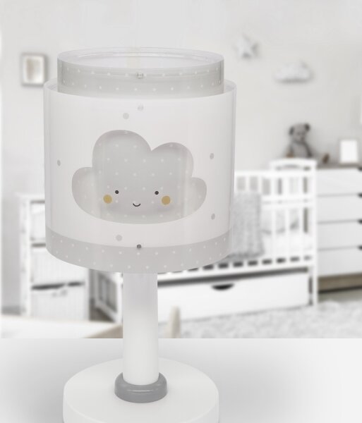 Dalber 76011E - Dětská lampička BABY DREAMS 1xE14/8W/230V šedá