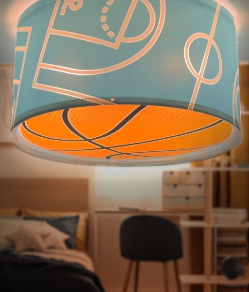 Dalber 41746 - Dětské stropní svítidlo BASKET 2xE27/15W/230V