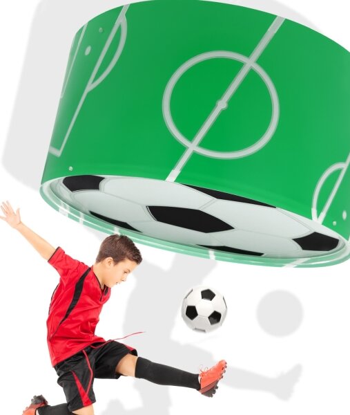 Dalber 41736 - Dětské stropní svítidlo FOOTBALL 2xE27/15W/230V