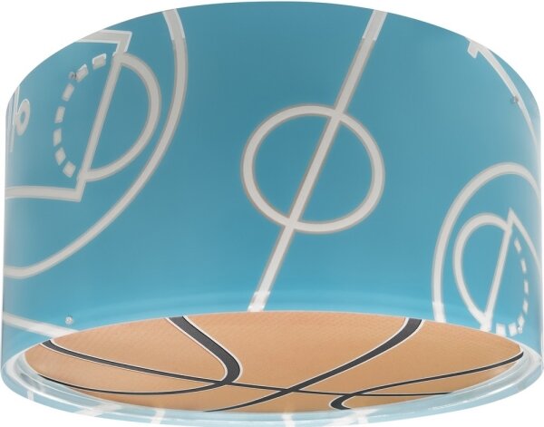 Dalber 41746 - Dětské stropní svítidlo BASKET 2xE27/15W/230V