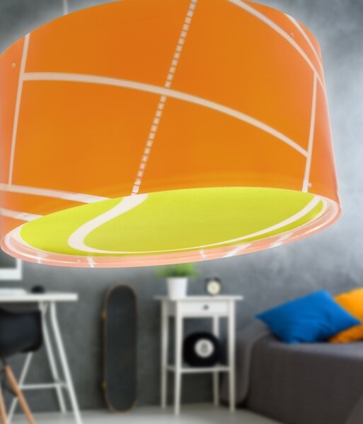 Dalber 41756 - Dětské stropní svítidlo TENNIS 2xE27/15W/230V