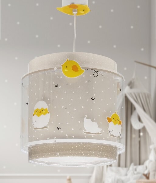 Dalber 76872 - Dětský lustr BABY CHICK 1xE27/15W/230V