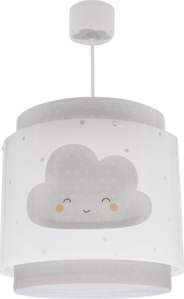 Dalber 76012E - Dětský lustr BABY DREAMS 1xE27/15W/230V šedá