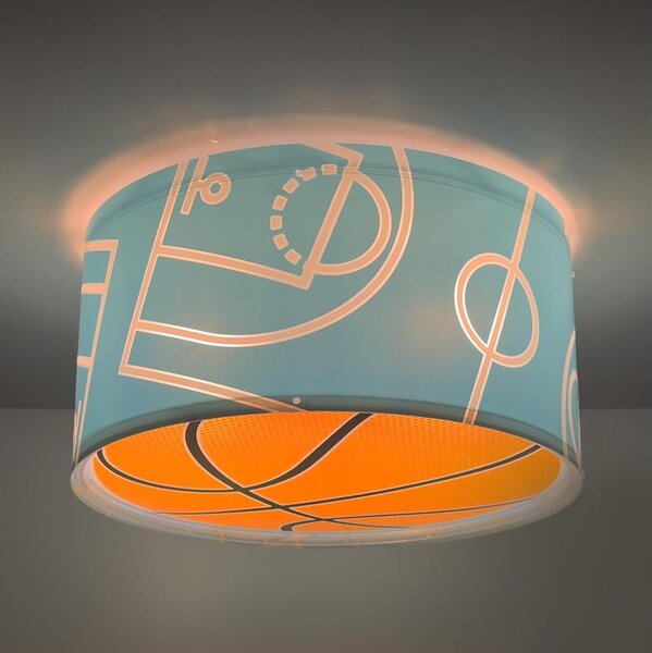 Dalber 41746 - Dětské stropní svítidlo BASKET 2xE27/15W/230V