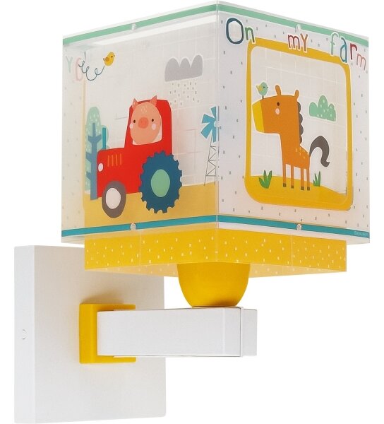 Dalber 63409 - Dětské nástěnné svítidlo MY FARM 1xE27/15W/230V
