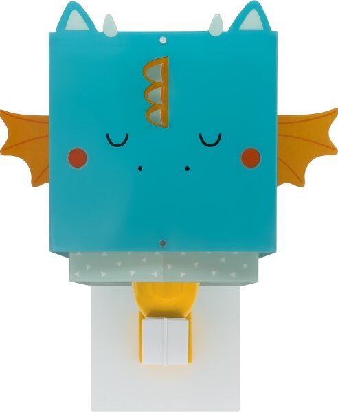 Dalber 64389 - Dětské nástěnné svítidlo LITTLE DRAGON 1xE27/15W/230V