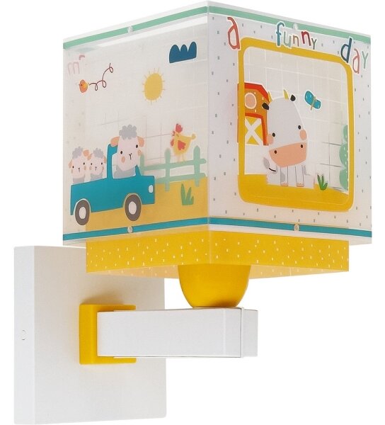 Dalber 63409 - Dětské nástěnné svítidlo MY FARM 1xE27/15W/230V