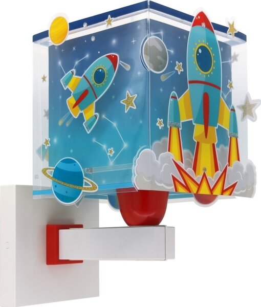 Dalber 63359 - Dětské nástěnné svítidlo ROCKET 1xE27/15W/230V