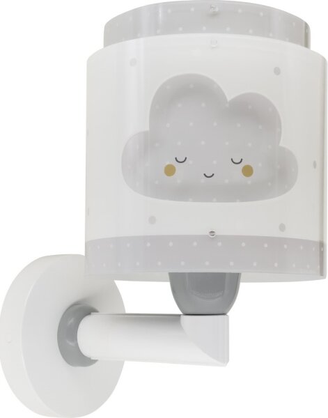 Dalber 76019E - Dětské nástěnné svítidlo BABY DREAMS 1xE27/15W/230V šedá
