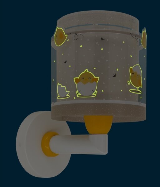 Dalber 76879 - Dětské nástěnné svítidlo BABY CHICK 1xE27/15W/230V